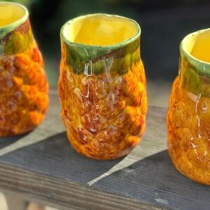 Pineapple Drinkware from Puert Rico